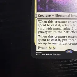 Emptiness Mythic Regular MTG Lorwyn Eclipsed #222 NM - Image 4