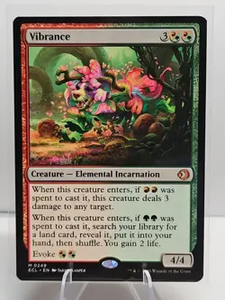Vibrance #249 Regular Mythic NM Lorwyn Eclipsed Magic The Gathering Wizards - Image 1