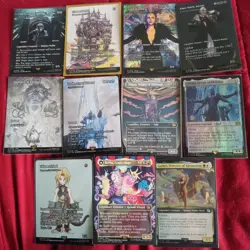 Magic The Gathering Final Fantasy Universe Beyond Lot Zidane Tribal Kefka BL - Image 1