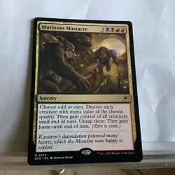 Mutinous Massacre - EOE - MTG - EN - NM - 0222 - Image 1