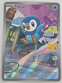 Piplup MEP 042 Promo - Illustration Rare - Pokemon TCG: 30th Anniversary - NM - Image 1