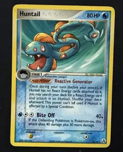 Pokemon TCG Huntail 18/92 Legend Maker Regular Rare - Image 1