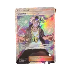 Pokemon Guzma Full Art Ultra Rare Holo Trainer 143/147 Sm-Burning Shadows - Image 1
