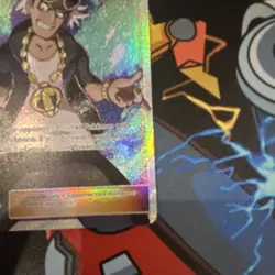 Pokemon Guzma Full Art Ultra Rare Holo Trainer 143/147 Sm-Burning Shadows - Image 3