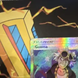 Pokemon Guzma Full Art Ultra Rare Holo Trainer 143/147 Sm-Burning Shadows - Image 5