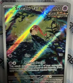 Scream Tail - SVP065 - Pokemon Scarlet & Violet Promo Ultra Rare Holo Near Mint - Image 2