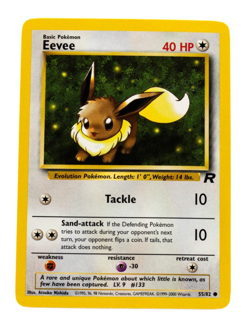 Eevee Pokemon Team Rocket 55/82 Near Mint - Image 1