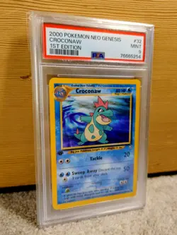 PSA 9 Croconaw Neo Genesis 1st Edition 2000 WOTC Pokemon 31/111 - Image 2
