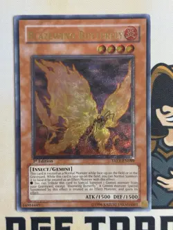 Blazewing Butterfly TAEV-EN089 Ultimate Rare 1st Edition YuGiOh! NM - Image 3