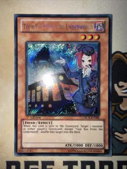 Tour Bus from the Underworld - ORCS-EN086 - Secret Rare - 1st Edition Yugioh LP - Image 2