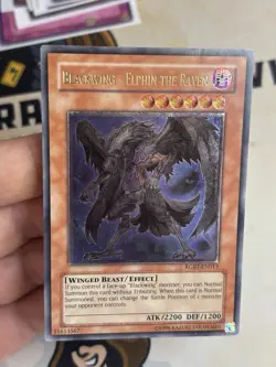Blackwing - Elphin The Raven - RGBT-EN013 - Ultimate Rare Unlimited YuGiOh! LP - Image 2