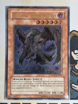 Blackwing - Elphin The Raven - RGBT-EN013 - Ultimate Rare Unlimited YuGiOh! LP - Image 3