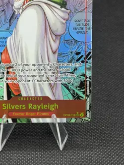 Silvers Rayleigh Manga OP08 - One Piece Two Legends(OP08) - Image 5
