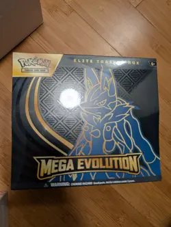 Pokemon TCG Mega Evolution Lucario ETB - SEALED - Image 1