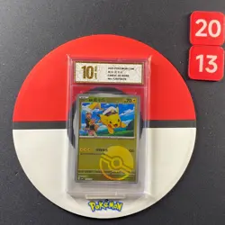 Captain Pikachu U CBB1C-07 02/09 Pokemon Card Chinese Grade10 - Image 1