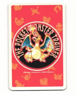 Gastly No. 092 6 Of Spades Pocket Monster Poker Card Pokemon Japanese NM - Image 2