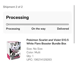 Pokemon Scarlet and Violet SV10.5 White Flare Booster Bundle Presale (confirmed) - Image 2
