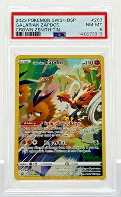 Galarian Zapdos (2023) Pokemon SWSH283 Sword & Shield Promo Cards Refractor - Image 1