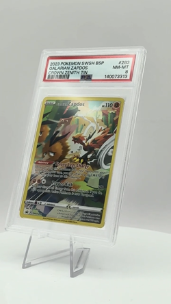 Galarian Zapdos (2023) Pokemon SWSH283 Sword & Shield Promo Cards Refractor - Image 2