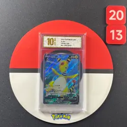 Pokemon TCG S-Chinese Card Sword & Shield CS2bC-124 Ampharos V SR Grade10 - Image 1