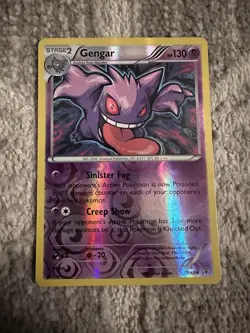 Pokemon Gengar 2016 35/83 Generations Reverse Holo - Image 1