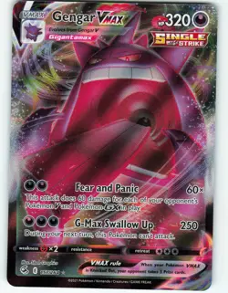 Gengar VMAX - 157/264 Fusion Strike - Pokemon TCG - 2021 - Image 1