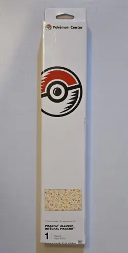 Pokemon Pikachu All Over Pokemon Center Playmat SEALED - Image 1