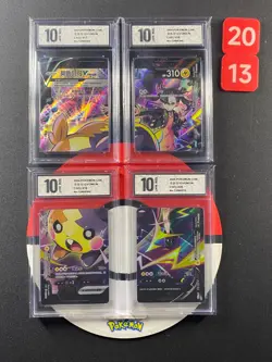 Pokemon TCG S-Chinese Morpeko V-UNION CSEC 017-020 Grade10 - Image 1
