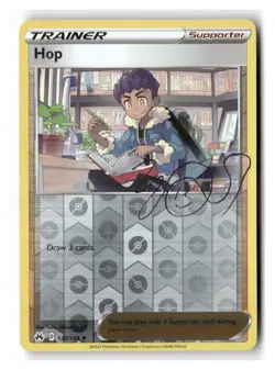 Hop 133/159 Holo Rare Crown Zenith Pokemon Reverse Holo Near Mint - Image 1