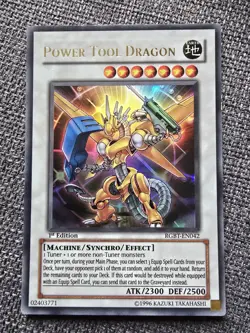 Yu-Gi-Oh TCG Power Tool Dragon RGBT-EN042 Ultra Rare 1st Edition - Image 1