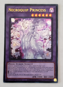 Yu-Gi-Oh Necroquip Princess 1st Edition Ultra Rare BLMM-EN146 - Image 1
