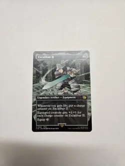 MTG Excalibur II - Borderless NM-Mint Final Fantasy - Image 1