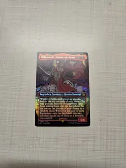 MTG FOIL Gilgamesh, Master-at-Arms(#338) Borderless - FINAL FANTASY #338 - Image 1