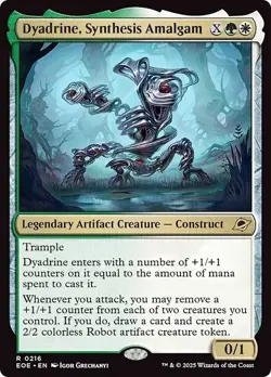 DYADRINE, SYNTHESIS AMALGAM mtg NM-M Edge of Eternities Regular - Image 1