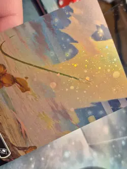 L 0262 Plains GALAXY FOIL BORDERLESS Full Art Land Edge of Eternities MTG Card - Image 2