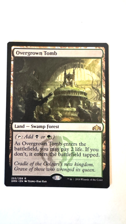 Overgrown Tomb - Guilds of Ravnica - 253/259 - Rare - Magic the Gathering NM - Image 1