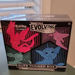 Pokemon TCG Sword & Shield Evolving Skies Elite Trainer Box English - Image 1