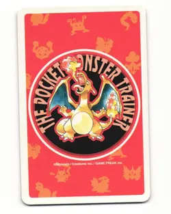 Charmander No. 004 Ace Of Clubs Pocket Monster Poker Card Pokemon Japanese NM - Image 2