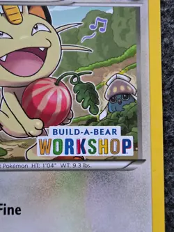 Pokemon Meowth 67/108 Build-A-Bear Workshop Stamped Roaring Skies LP - Image 2