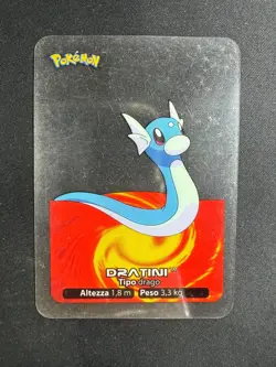 Pokemon Lamincards Dratini 147 EDIBAS 2005 Nintendo - Image 1