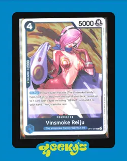 Vinsmoke Reiju OP11-047 A Fist of Divine Speed English One Piece $2MIN ORDER - Image 1