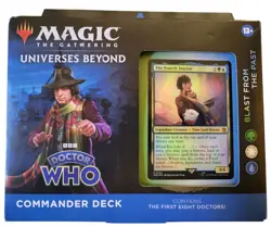*NEW* Universes Beyond Doctor Who Commander Deck First 8 Blast from The Past 195166228815 - Image 1
