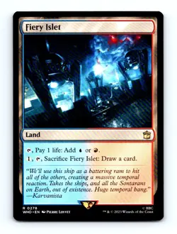 #278 2023 Doctor Who Fiery Islet Rare - Image 1