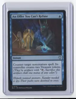 #170 2024 Bloomburrow Commander An Offer You Can't Refuse Uncommon - Image 1