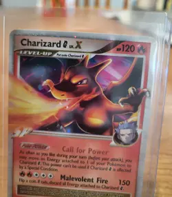 Pokemon TCG 2009 Charizard G LV.X Holo Card 143/147 Supreme Victors Rare - Image 2