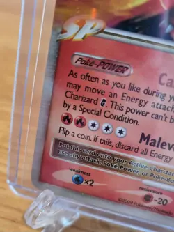 Pokemon TCG 2009 Charizard G LV.X Holo Card 143/147 Supreme Victors Rare - Image 5