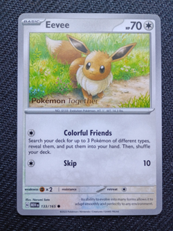 Eevee - (Pokemon Together) 133/165 Miscellaneous Cards & Products Regular - Image 1