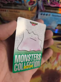 Pokemon Karte Card carddass Monsters collection Green 1996 japanese Ditto NM - Image 2