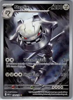 Steelix 150/132 ME01: Mega Evolution - Pokemon Card - NM - Image 1