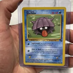 Shellder 54/62 1998 1st Edition Fossil Pokemon Card NM/MT Vintage Vtg Nintendo - Image 1